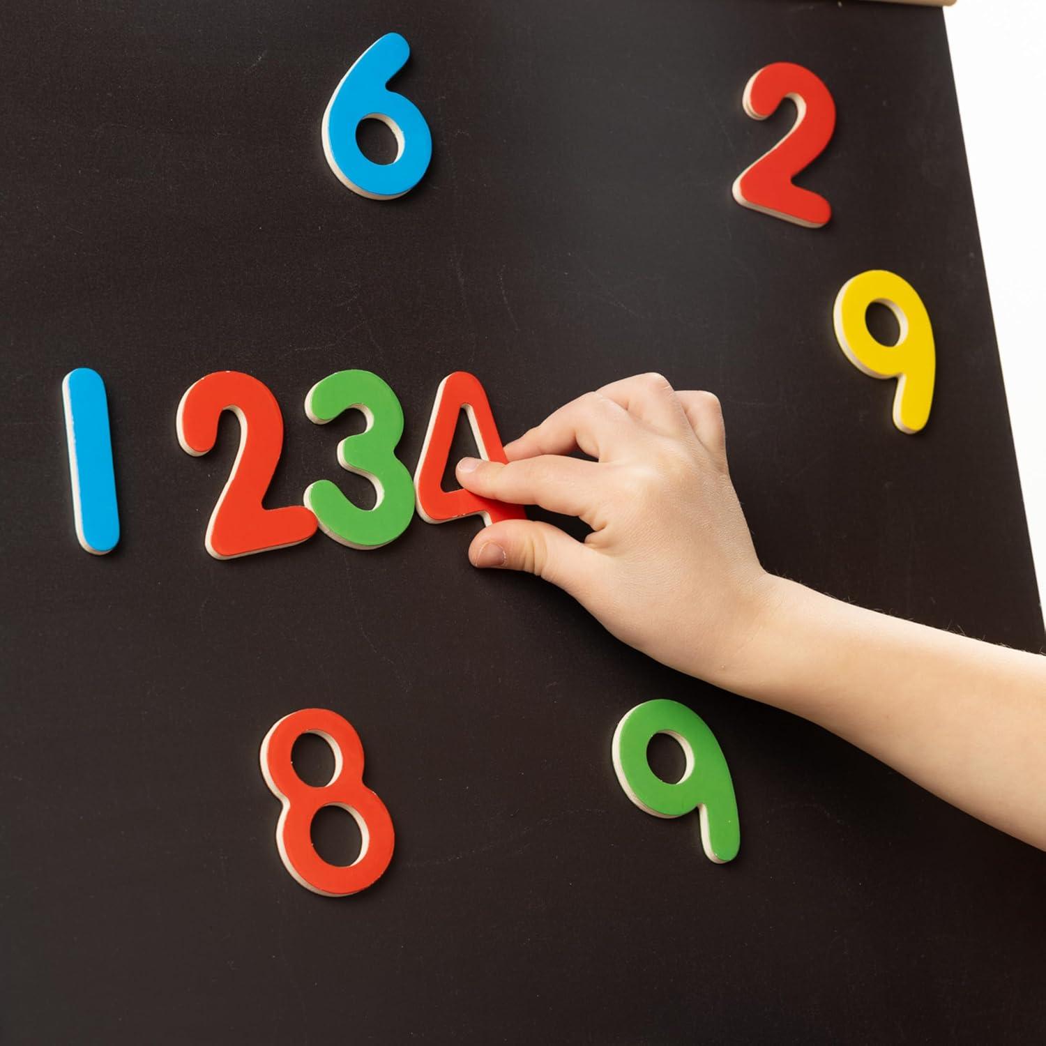 imageMelissa ampamp Doug 52 Wooden Alphabet Magnets in a Box  Uppercase and Lowercase Letters1 Count Pack of 1