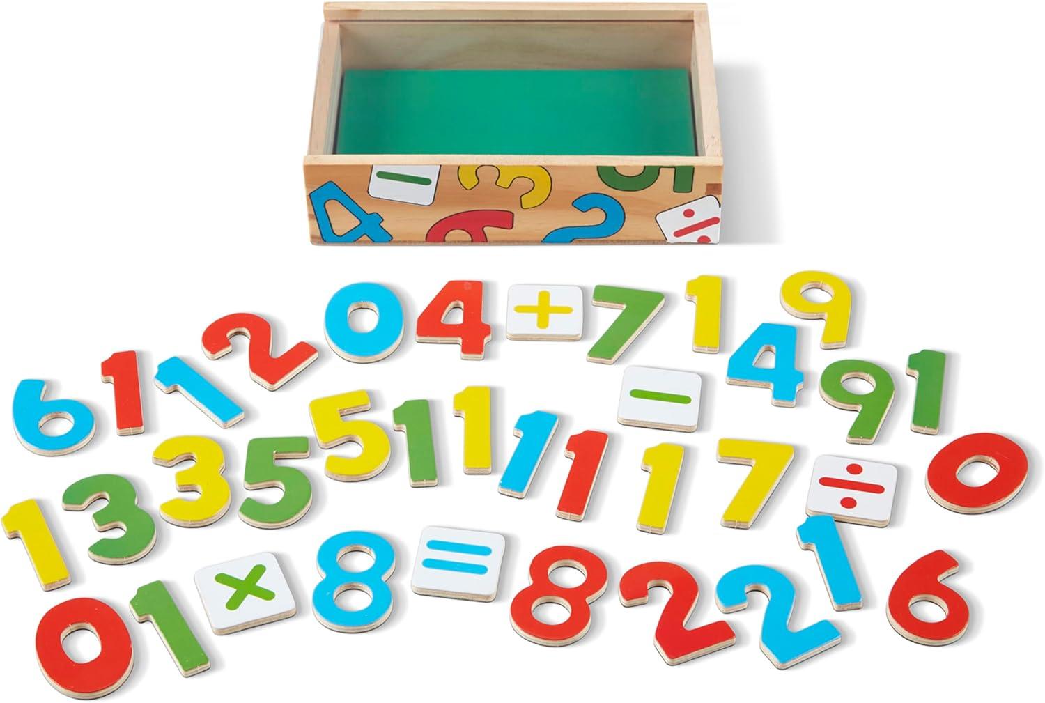 imageMelissa ampamp Doug 52 Wooden Alphabet Magnets in a Box  Uppercase and Lowercase Letters1 Count Pack of 1