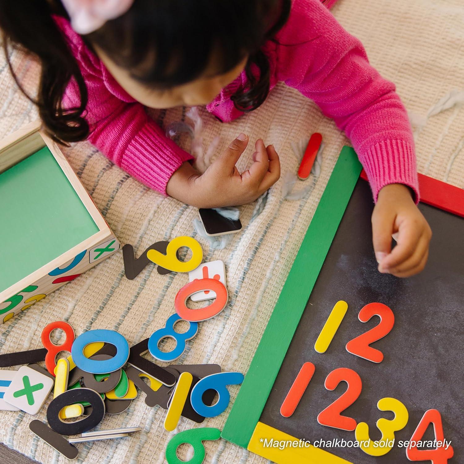 imageMelissa ampamp Doug 52 Wooden Alphabet Magnets in a Box  Uppercase and Lowercase Letters1 Count Pack of 1