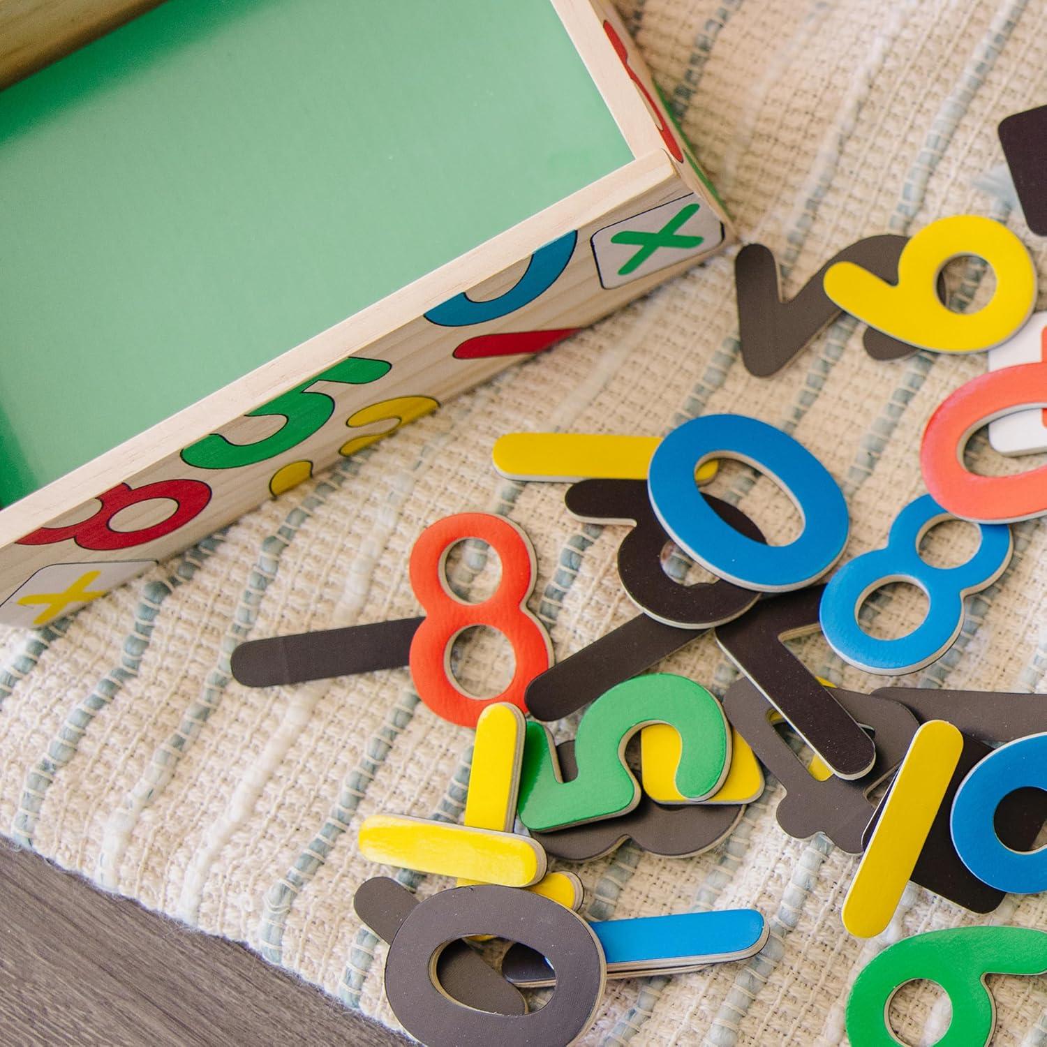 imageMelissa ampamp Doug 52 Wooden Alphabet Magnets in a Box  Uppercase and Lowercase Letters1 Count Pack of 1