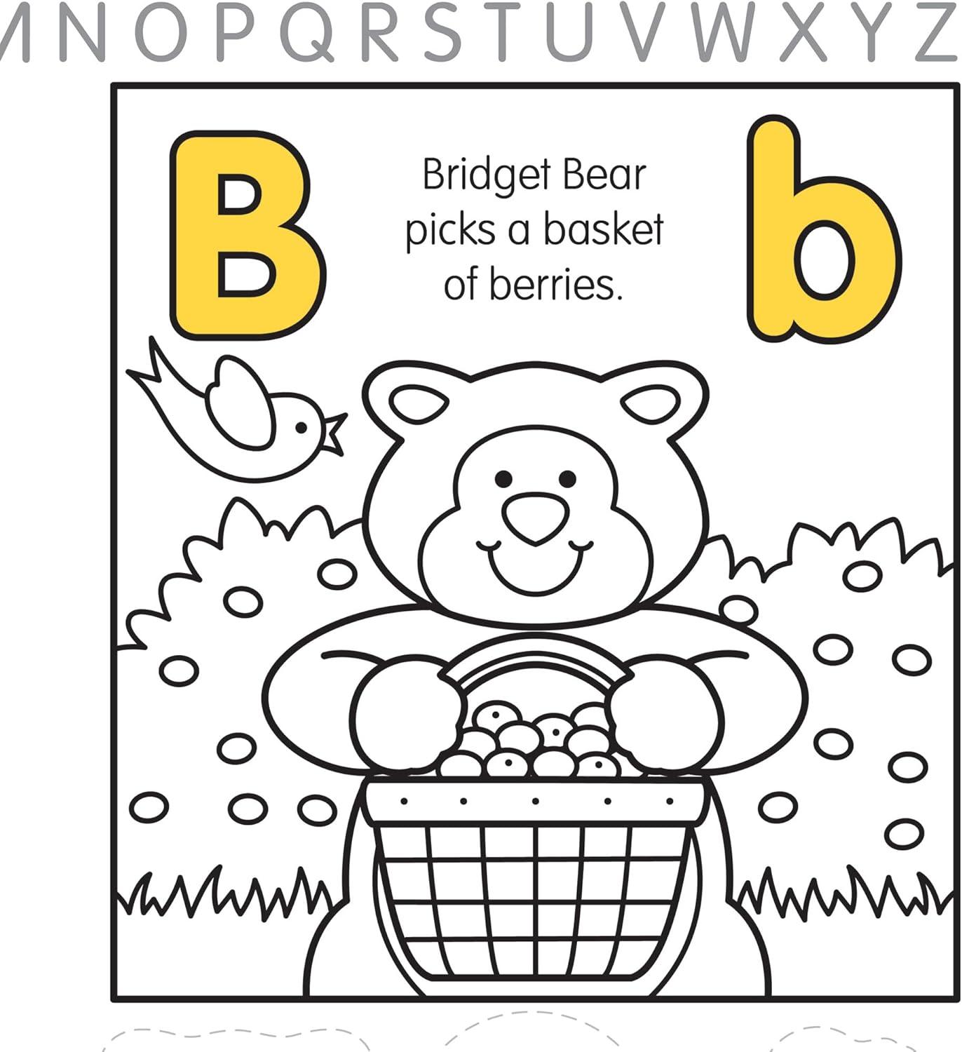 imageMelissa ampamp Doug Alphabet Activity Sticker Pad for Coloring Letters 250 Stickers  FSC Certified1405 x 1105 x 02