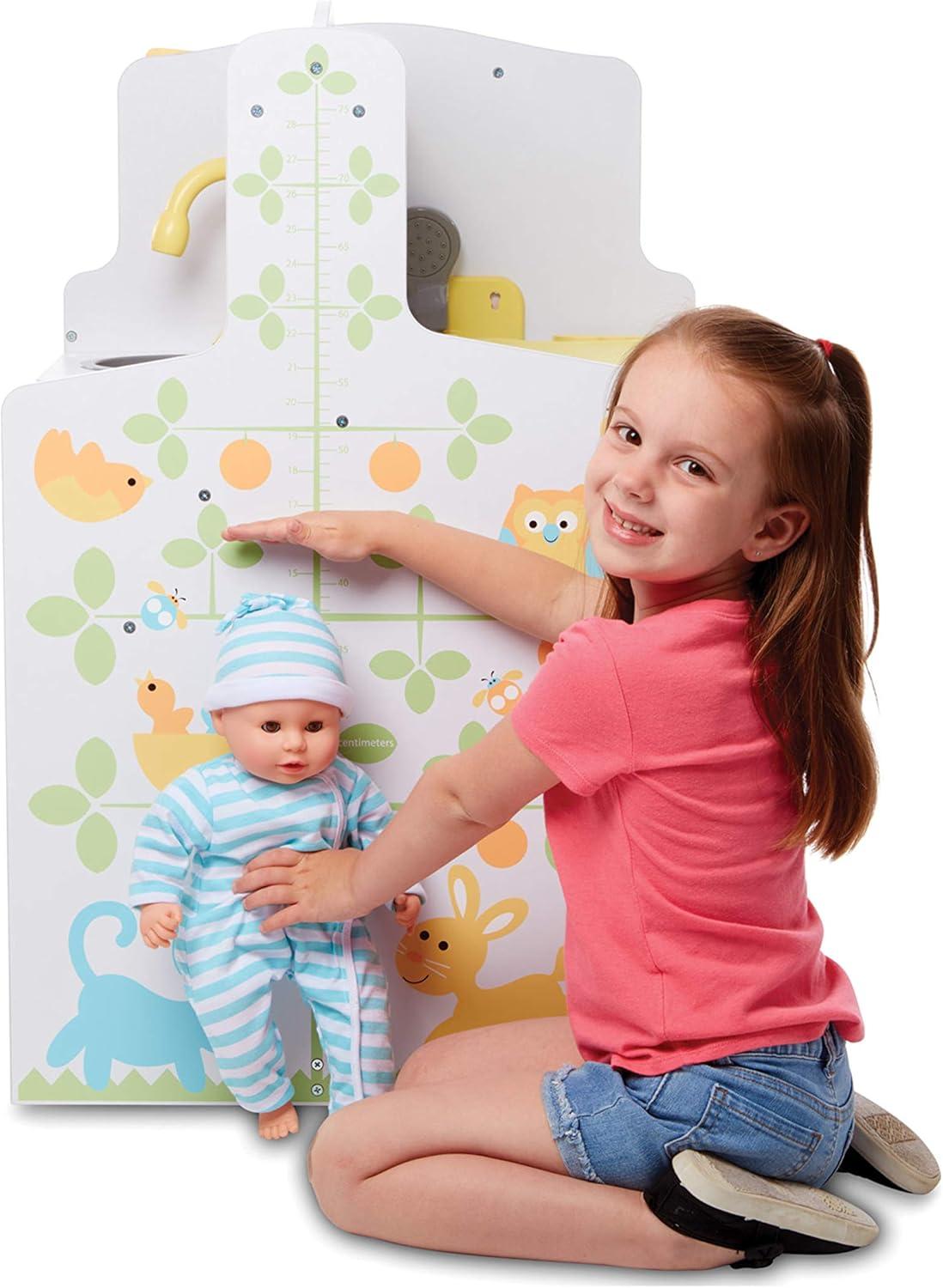 imageMelissa ampamp Doug Animal Care Veterinarian and Groomer Wooden Activity Center for Plush Stuffed Pets Not IncludedMine to Love Baby Care Activity Center