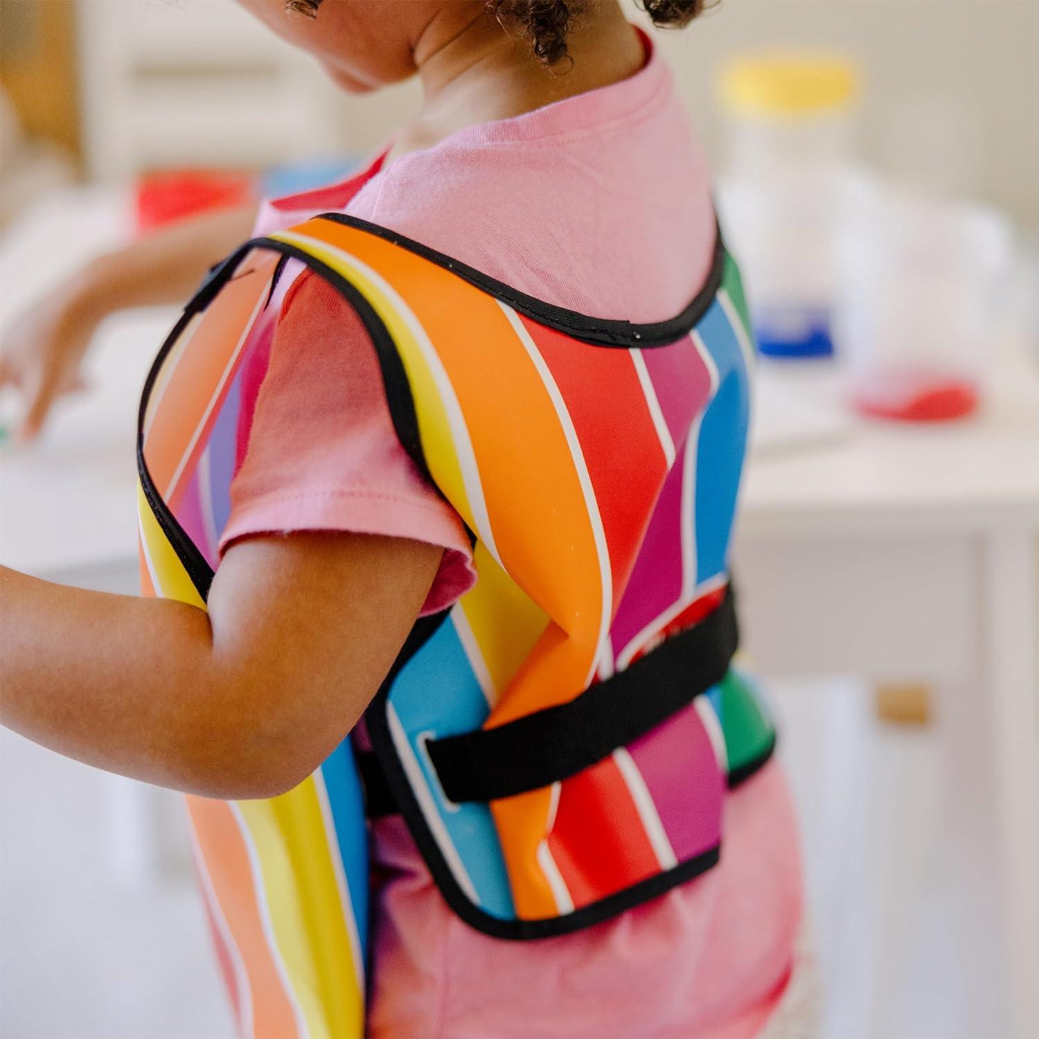 imageMelissa ampamp Doug Art Essentials Artist Smock  One Size Fits All
