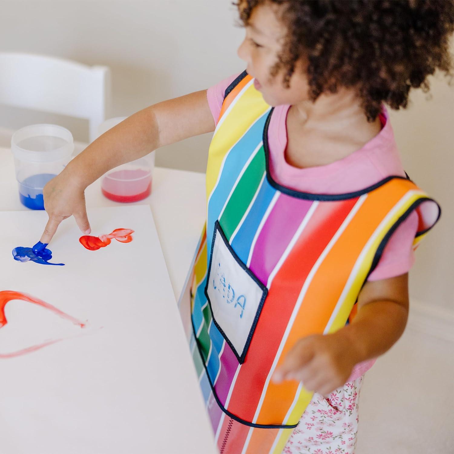 imageMelissa ampamp Doug Art Essentials Artist Smock  One Size Fits All