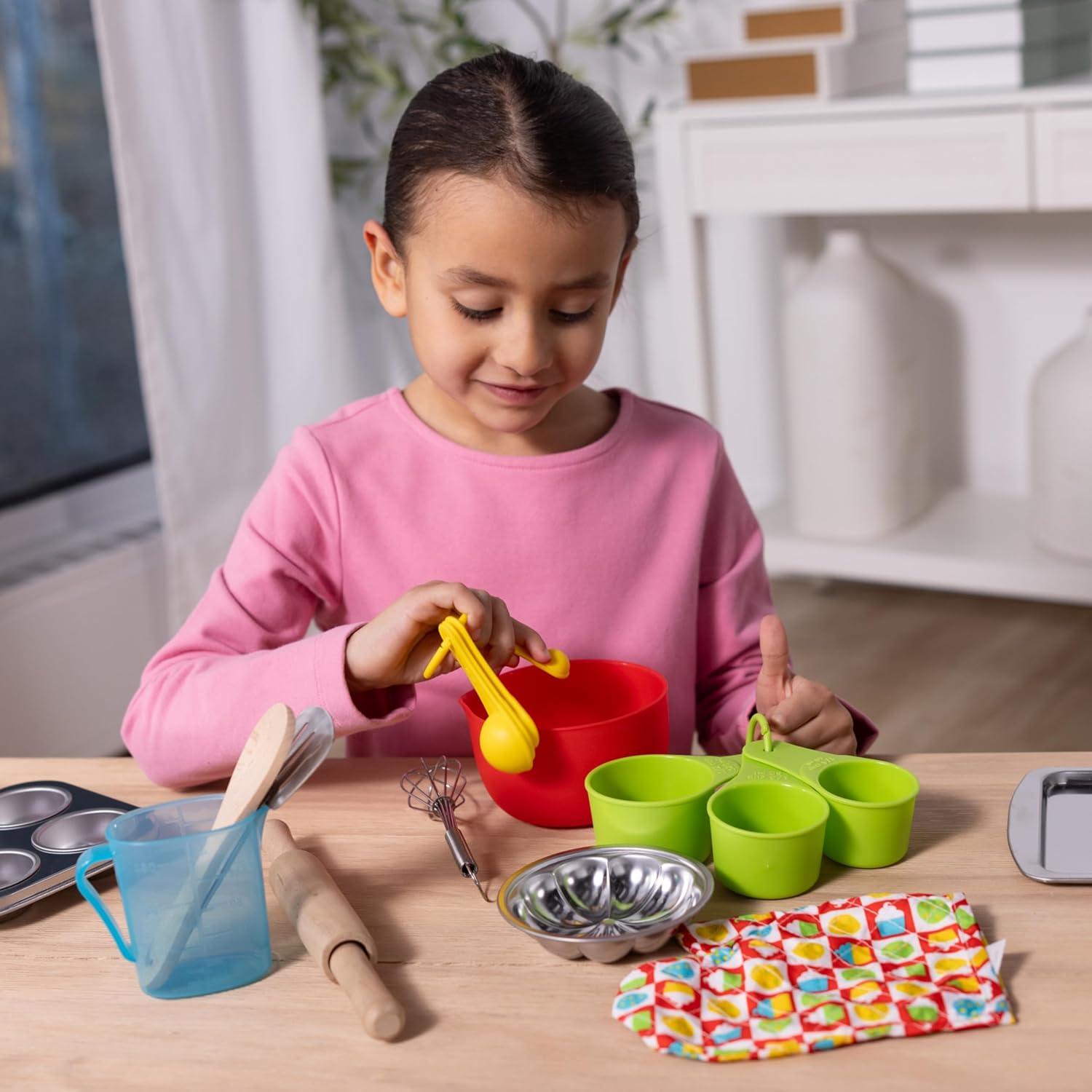 imageMelissa ampamp Doug Baking Play Set 20 pcs  Play Kitchen Accessories