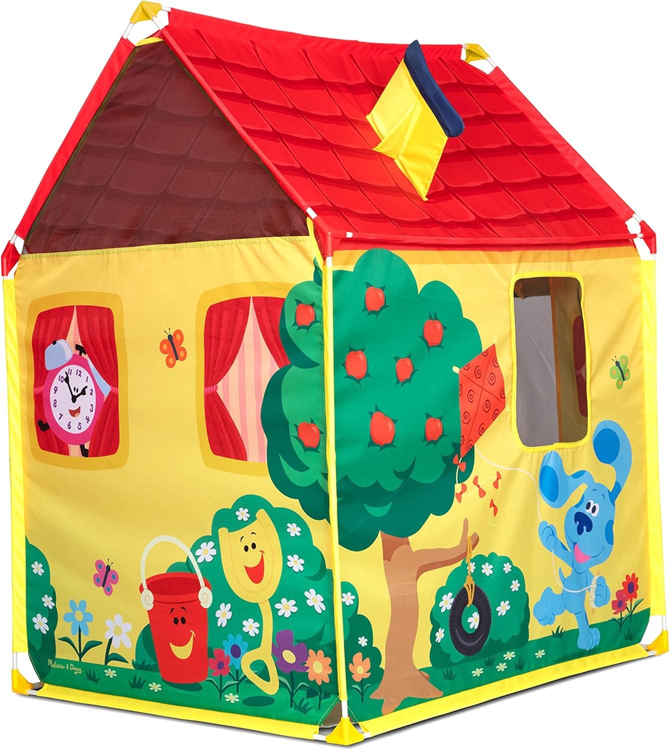 imageMelissa ampamp Doug Blues Clues ampamp You Blues House Play TentBlues Clues  You