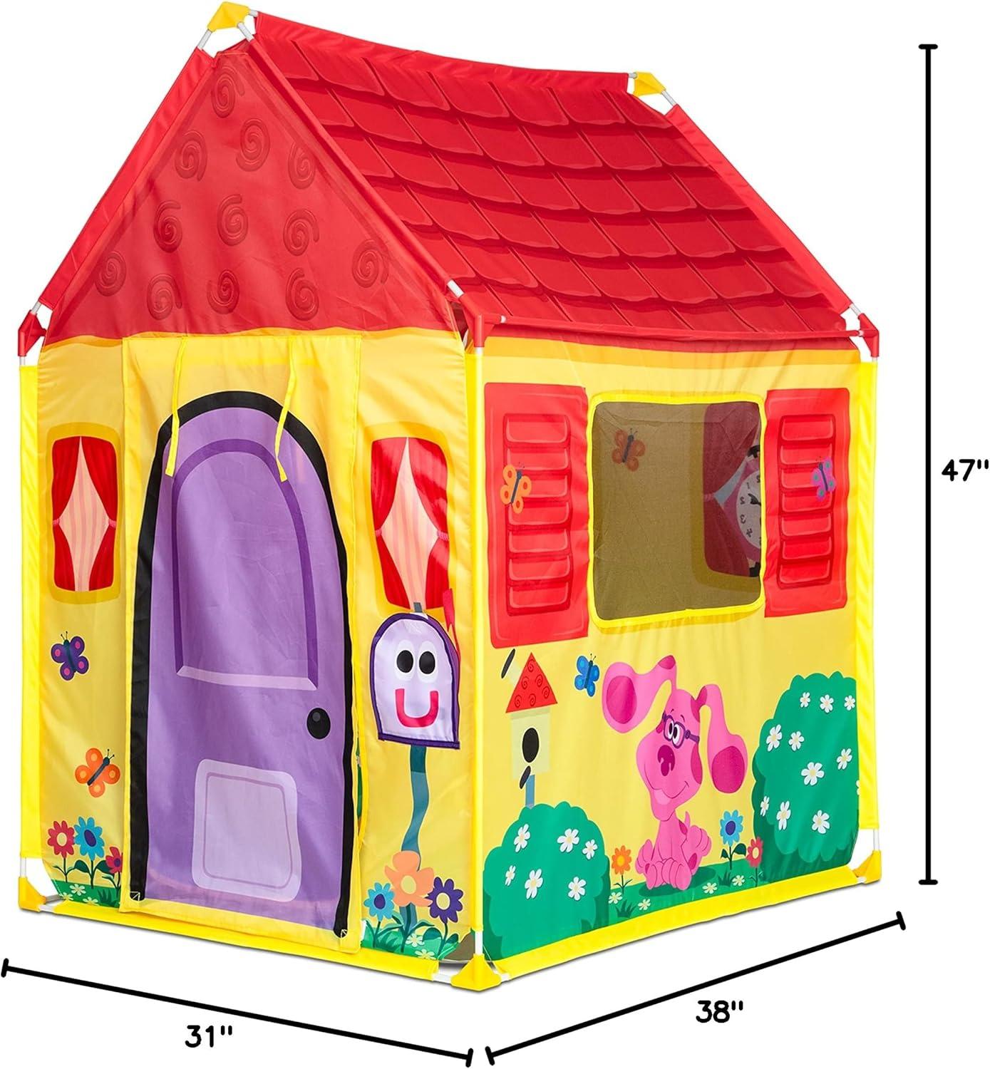 imageMelissa ampamp Doug Blues Clues ampamp You Blues House Play TentBlues Clues  You