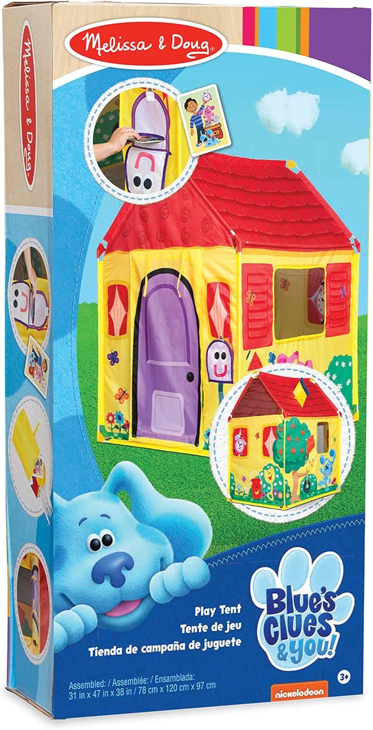 imageMelissa ampamp Doug Blues Clues ampamp You Blues House Play TentBlues Clues  You