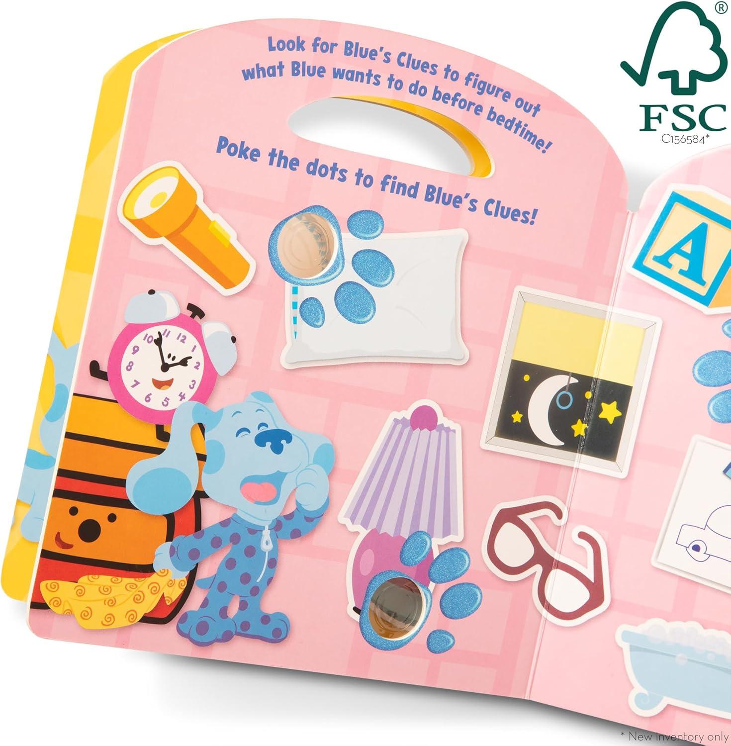 imageMelissa ampamp Doug Blues Clues ampamp You Childrens Book  PokeADot Shapes with Blue  FSC Certified