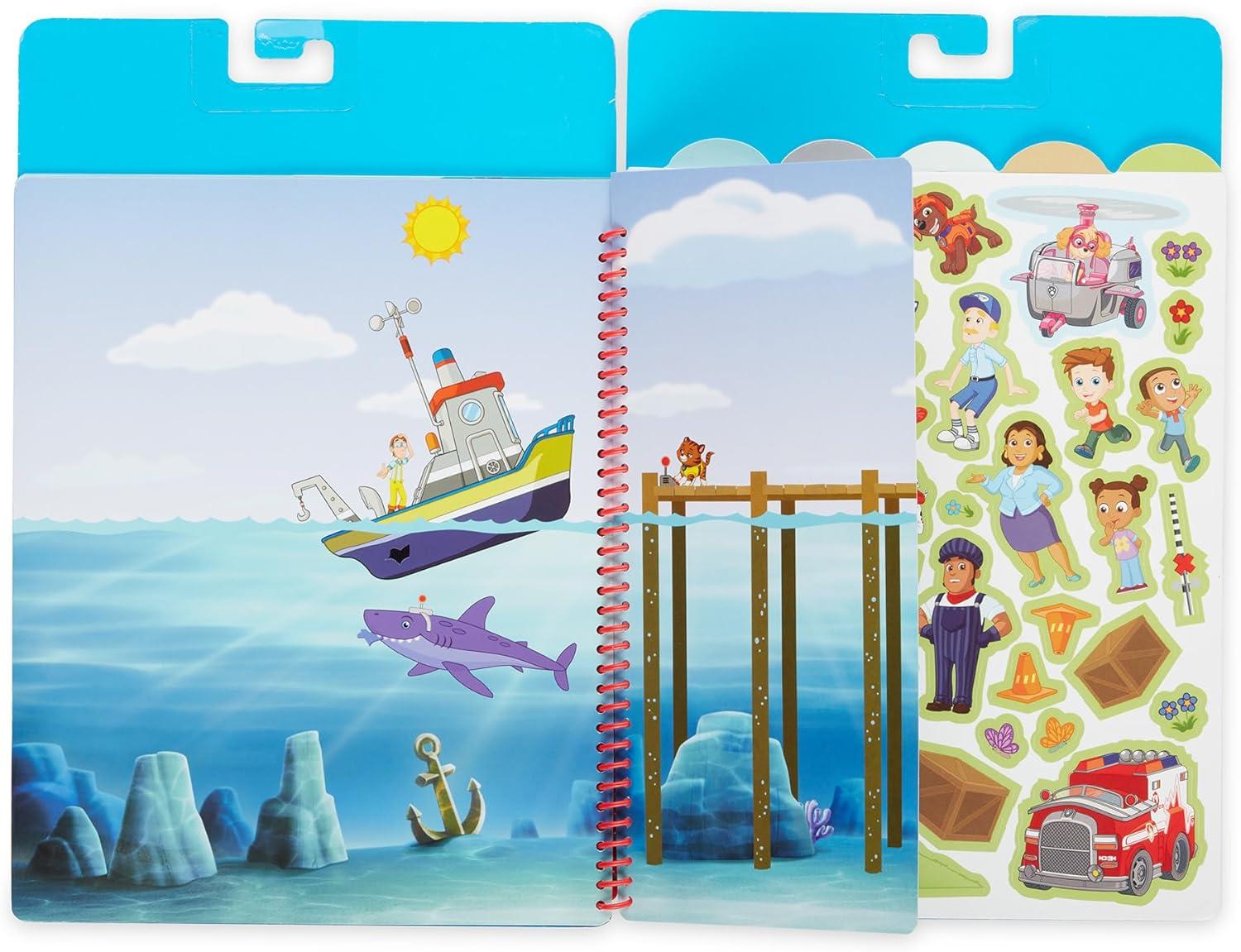 imageMelissa ampamp Doug Blues Clues ampamp You Restickable Stickers Pad  Places Blue LovesOne Size
