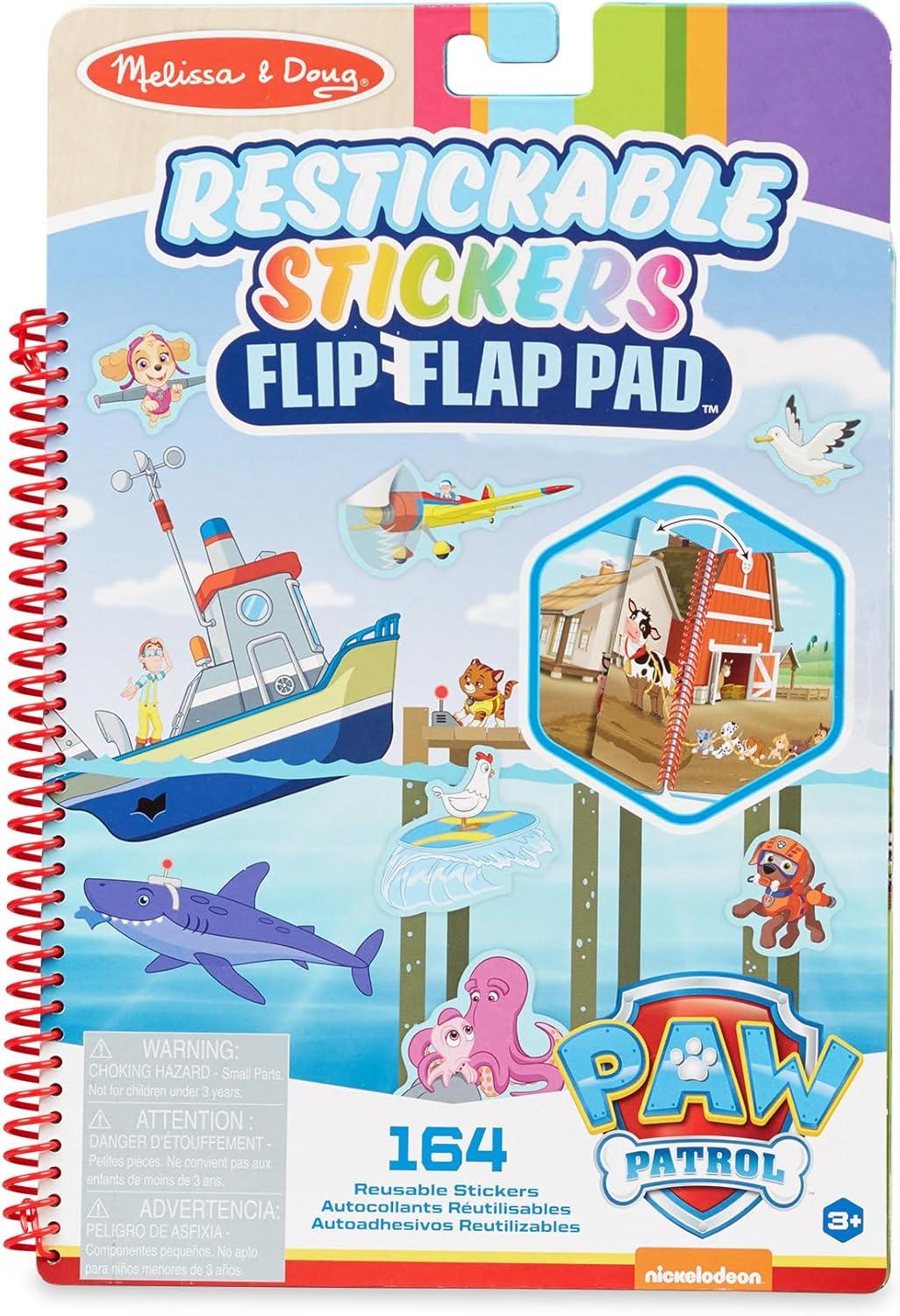 imageMelissa ampamp Doug Blues Clues ampamp You Restickable Stickers Pad  Places Blue LovesOne Size