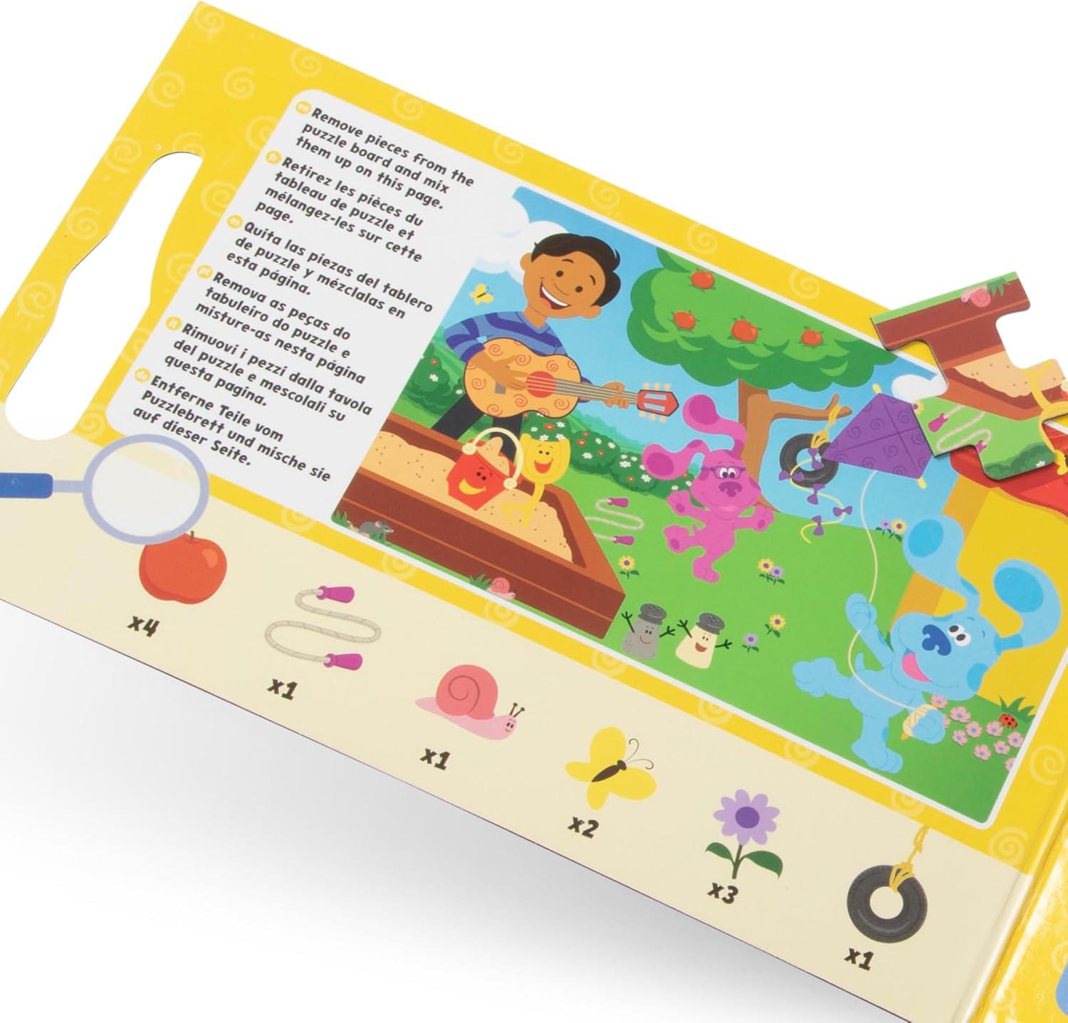 imageMelissa ampamp Doug Blues Clues ampamp You TakeAlong Magnetic Jigsaw Puzzles 2 15Piece PuzzlesOne Size
