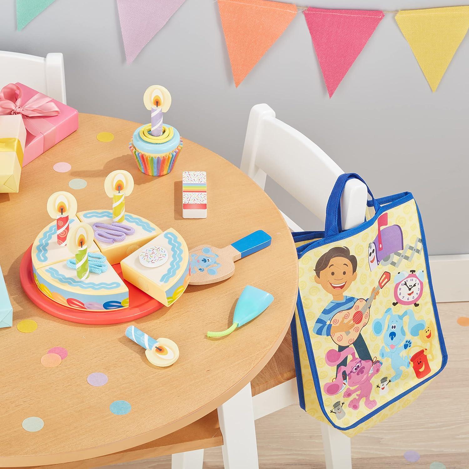 imageMelissa ampamp Doug Blues Clues ampamp You Wooden Birthday Party Play Set 38 PiecesBlues Clues  You