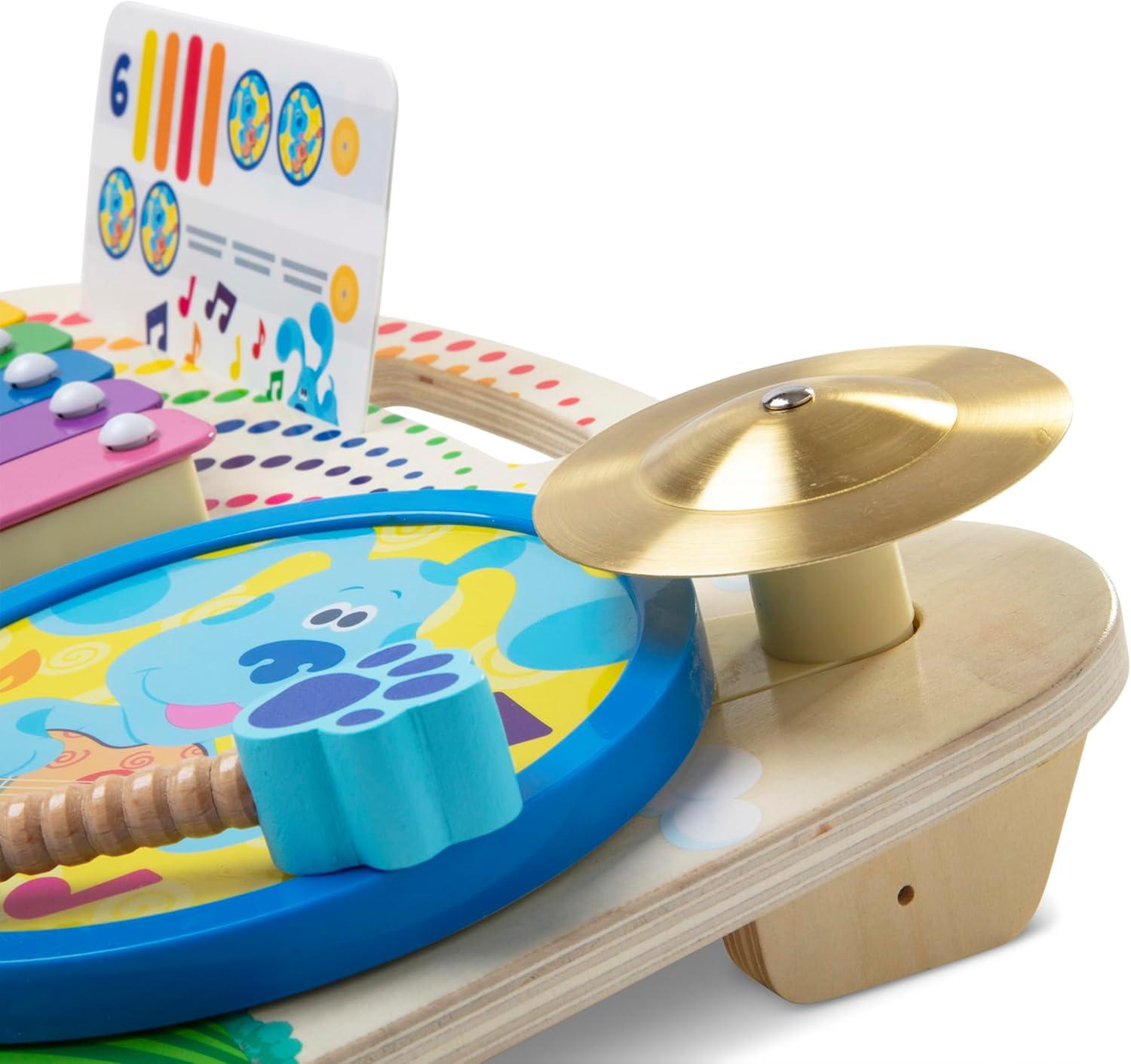 imageMelissa ampamp Doug Blues Clues ampamp You Wooden Music Maker Board 5 Instruments