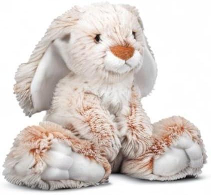 imageMelissa ampamp Doug Burrow Bunny Stuffed Animal Plushie with Big Feet Floppy Ears ampamp Fluffy Tail Adorable Pretend Play Toddler Toys for Girls ampamp Boys 3