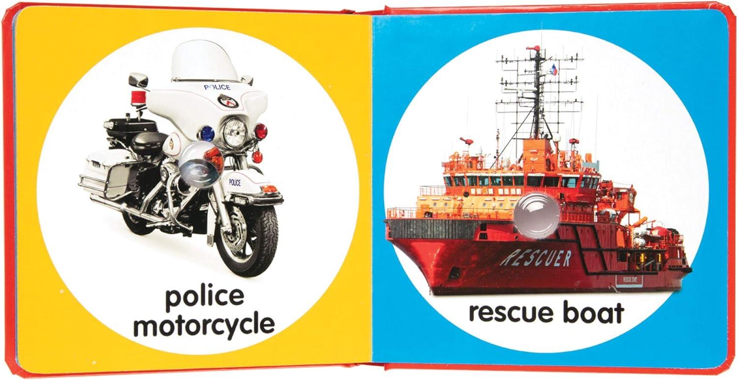 imageMelissa ampamp Doug Childrens Book  PokeaDot Emergency Vehicles Board Book with Buttons to Pop