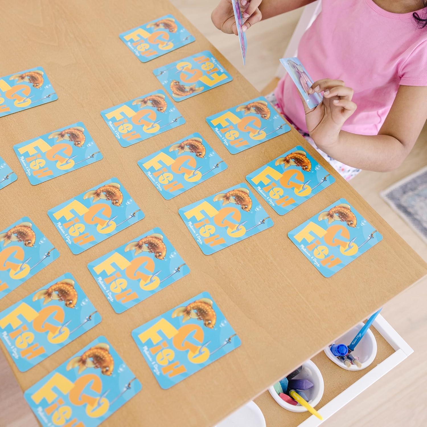imageMelissa ampamp Doug Classic Card Games Set  Old Maid Go Fish Rummy  FSC Certified