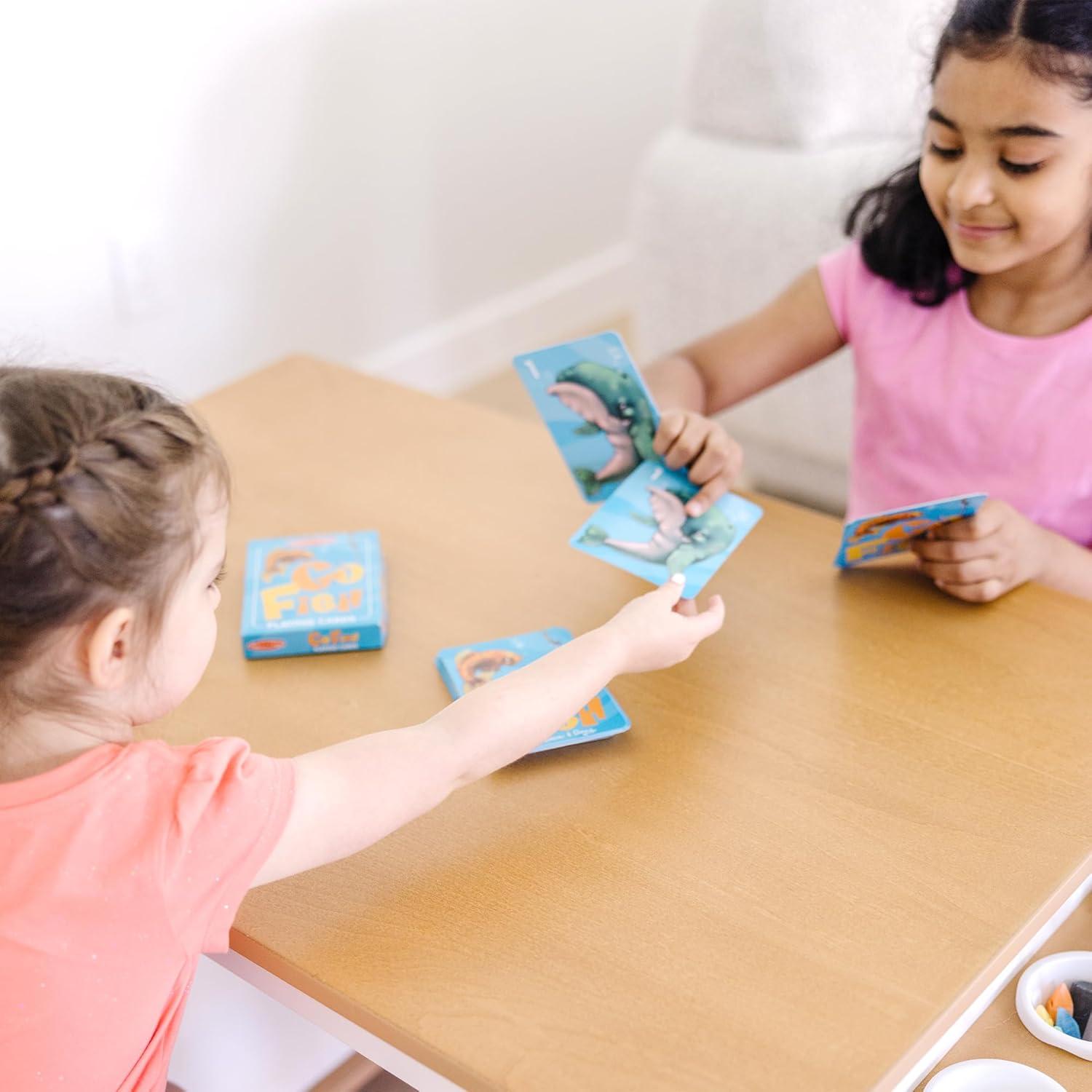 imageMelissa ampamp Doug Classic Card Games Set  Old Maid Go Fish Rummy  FSC Certified