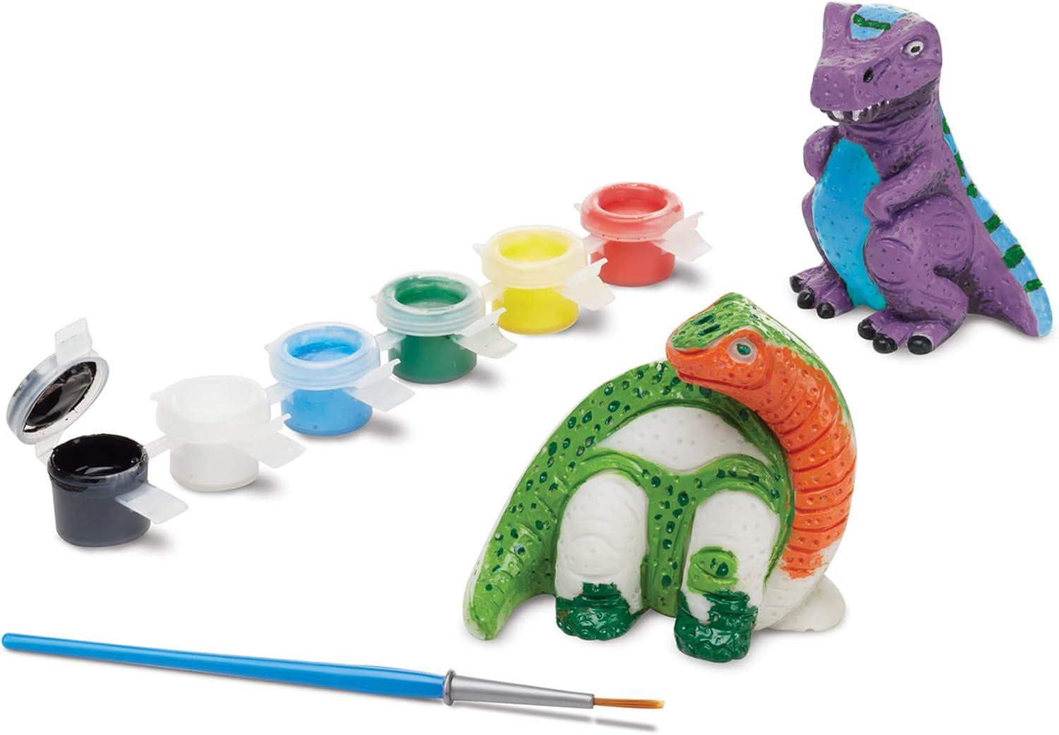 imageMelissa ampamp Doug Created by Me Horse Figurines Craft Kit 2 Resin Horses 6 Paints PaintbrushDinosaurs