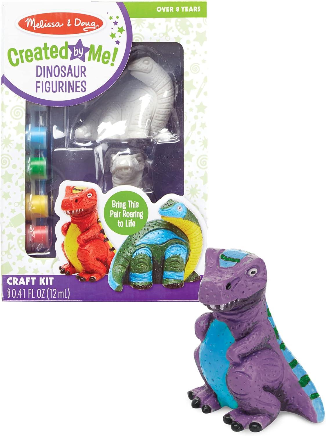 imageMelissa ampamp Doug Created by Me Horse Figurines Craft Kit 2 Resin Horses 6 Paints PaintbrushDinosaurs