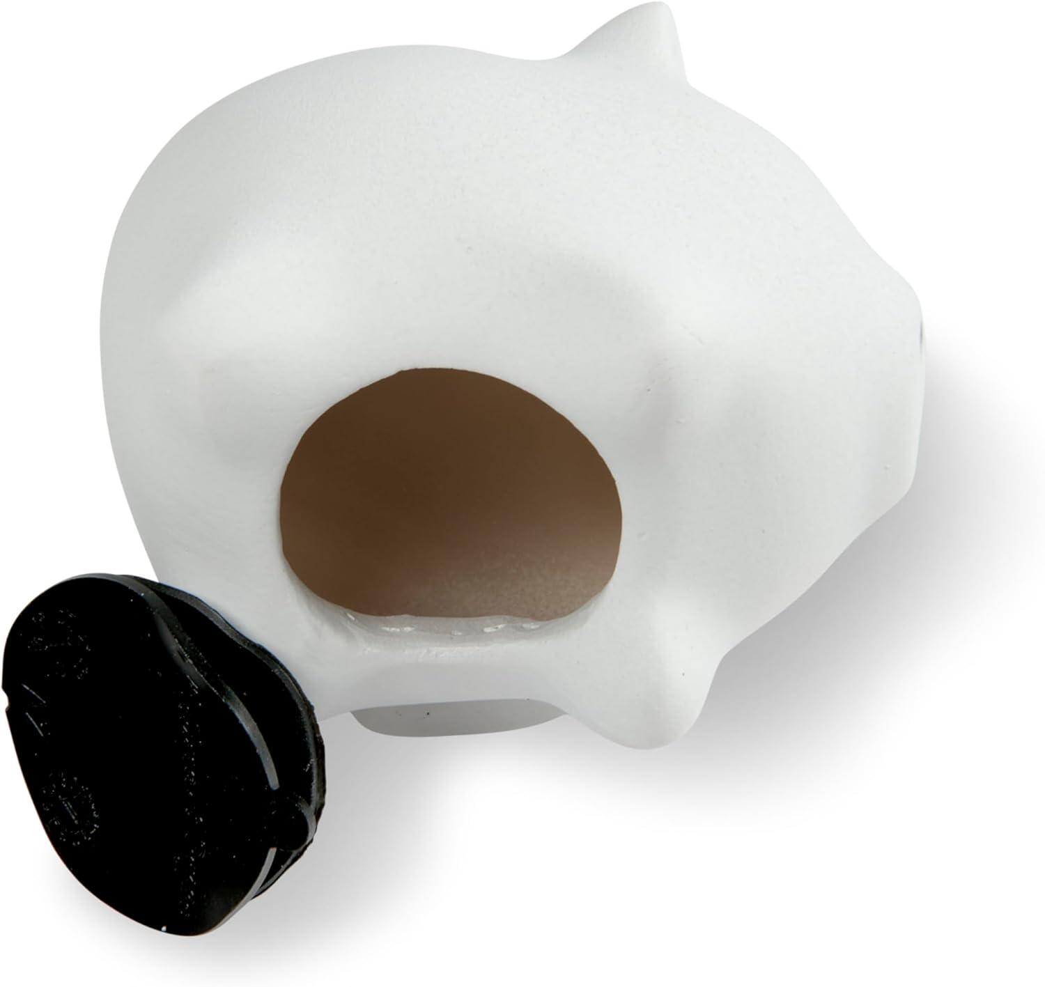 imageMelissa ampamp Doug Created by Me Piggy Bank Craft Kit with 4 Pots of Paint Brush Glitter StickersOne Size