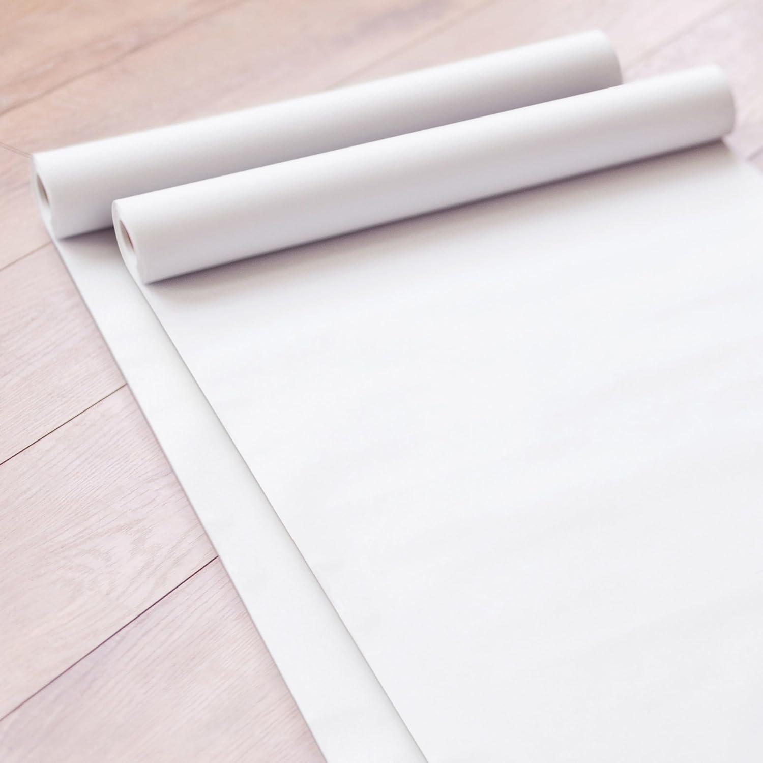 imageMelissa ampamp Doug Deluxe Easel Paper Roll Replacement 18 inches x 75 feet  2Pack White