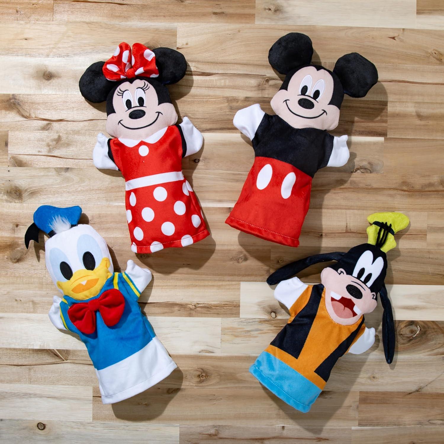 imageMelissa ampamp Doug Disney Mickey Mouse ampamp Friends Soft ampamp Cuddly Hand PuppetsMickey Mouse