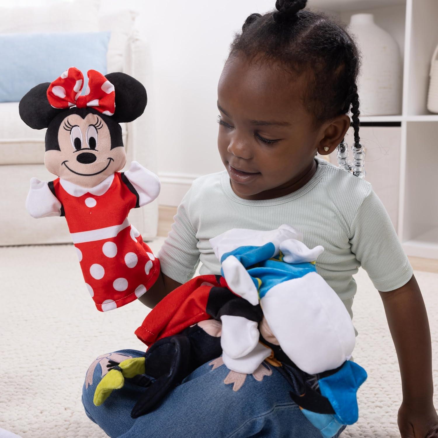 imageMelissa ampamp Doug Disney Mickey Mouse ampamp Friends Soft ampamp Cuddly Hand PuppetsMickey Mouse