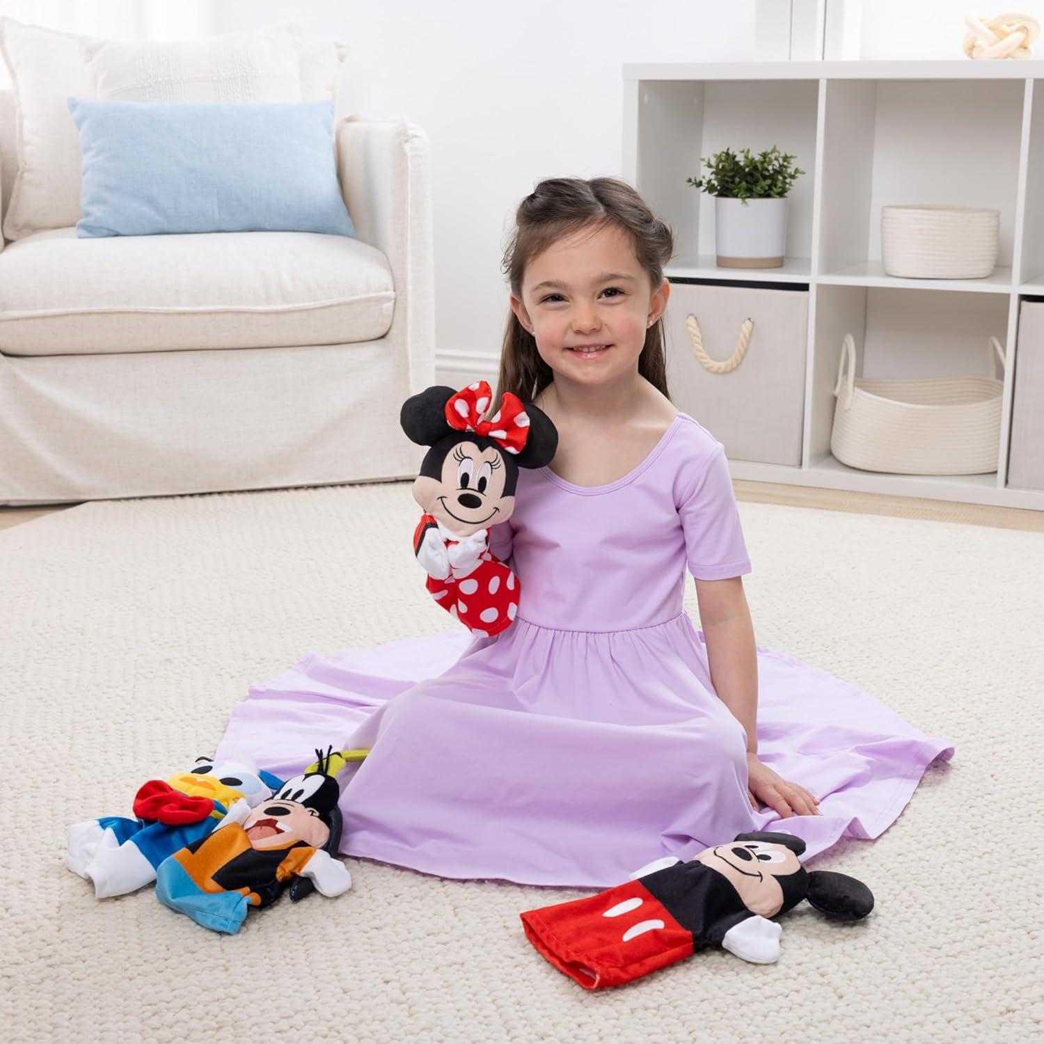 imageMelissa ampamp Doug Disney Mickey Mouse ampamp Friends Soft ampamp Cuddly Hand PuppetsMickey Mouse