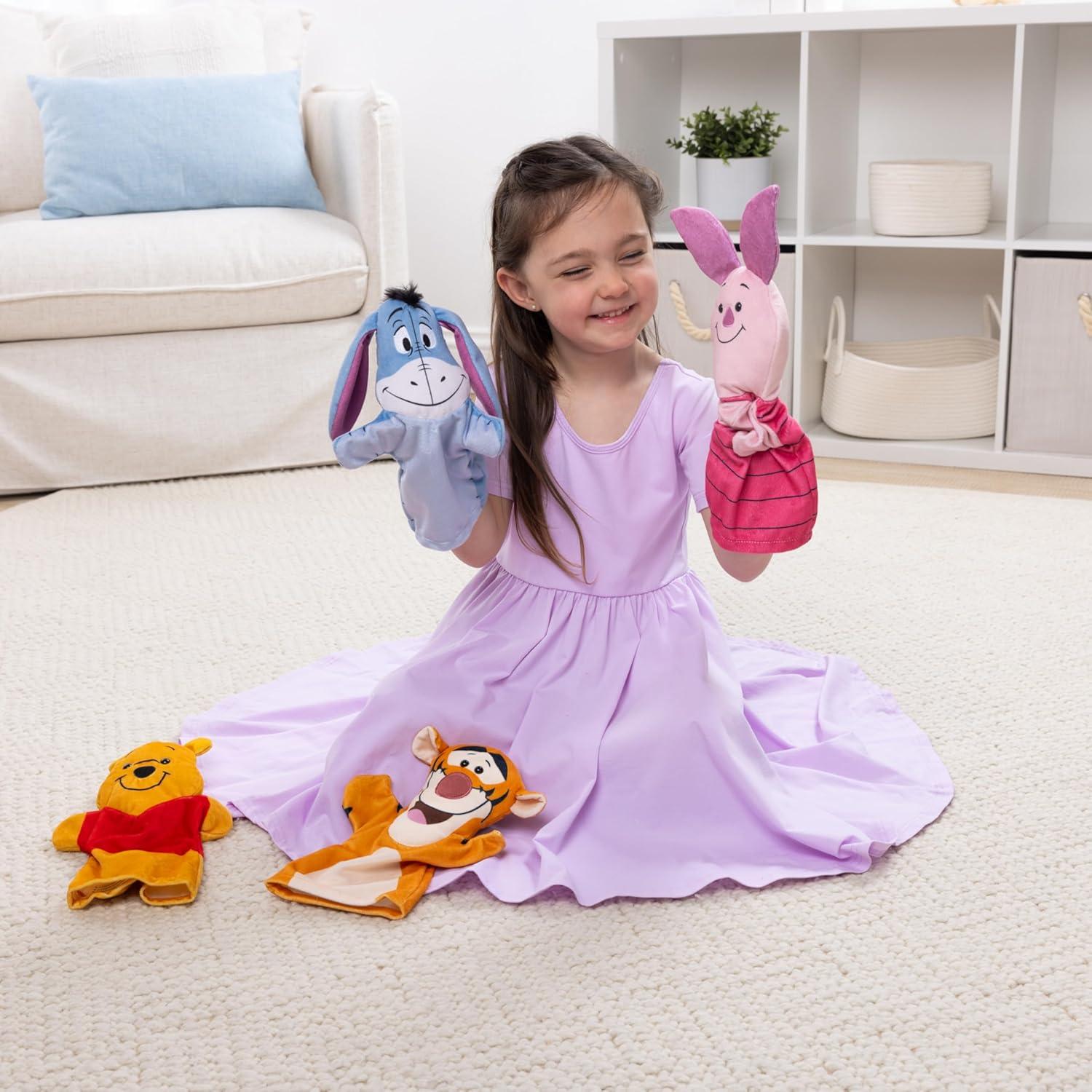 imageMelissa ampamp Doug Disney Mickey Mouse ampamp Friends Soft ampamp Cuddly Hand PuppetsWinnie the Pooh