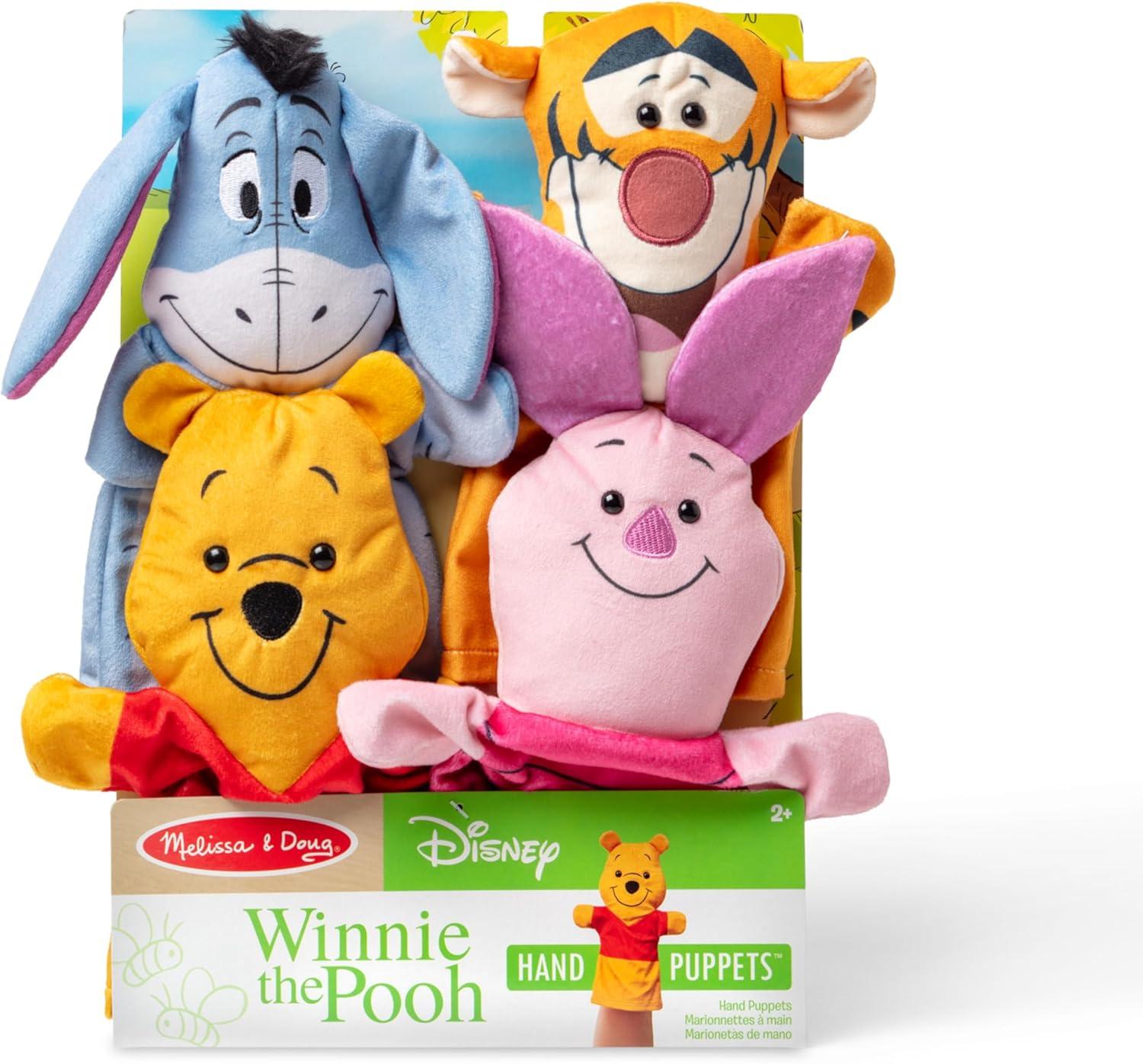 imageMelissa ampamp Doug Disney Mickey Mouse ampamp Friends Soft ampamp Cuddly Hand PuppetsWinnie the Pooh