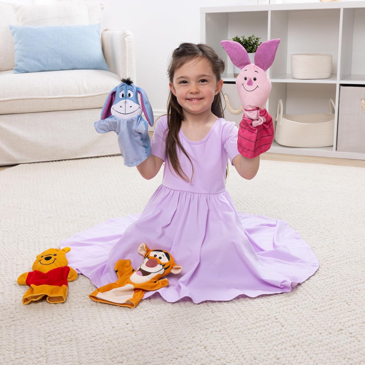 imageMelissa ampamp Doug Disney Mickey Mouse ampamp Friends Soft ampamp Cuddly Hand PuppetsWinnie the Pooh