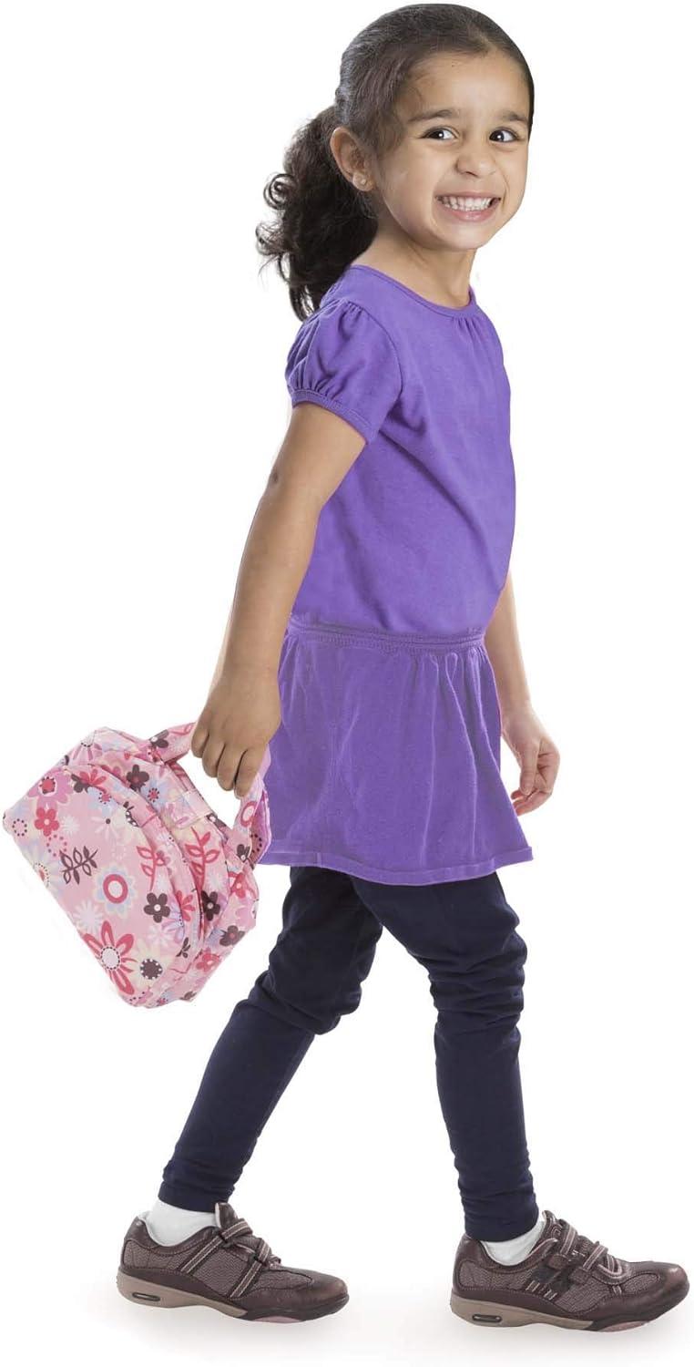 imageMelissa ampamp Doug Doll Feeding and Changing Accessories  Bib Bag Diaper Wipes Utensils Bottles 730 high x 1120 Wide x 1430 deep