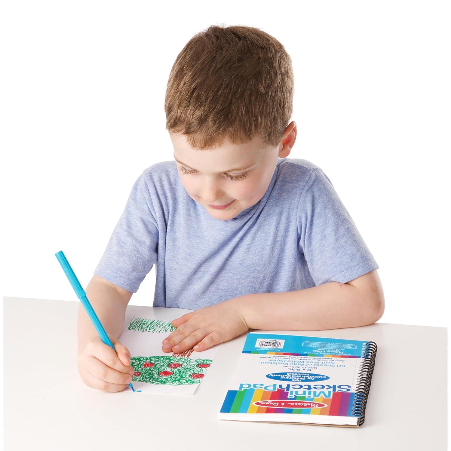 imageMelissa ampamp Doug Drawing Paper Sketch Pad 3Pack Bundle for Coloring Writing or Painting 6 x 9 inches  50 Sheets Each Kids Drawing Pad ampamp Art Supplies for Kids Ages 3