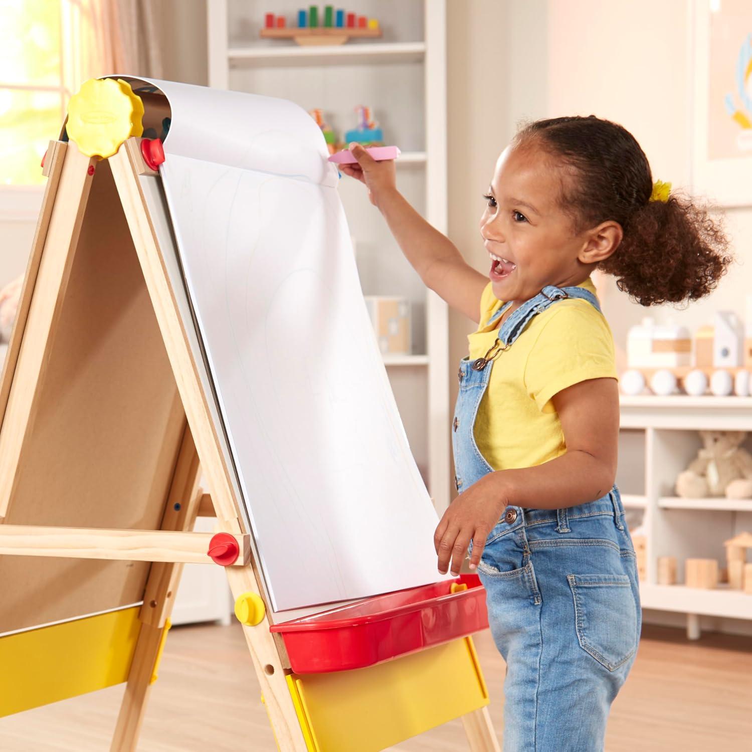 imageMelissa ampamp Doug Easel Pad 17 x 20 inches  50 Sheets 2PackEasel Pad Bundle 50 Sheets