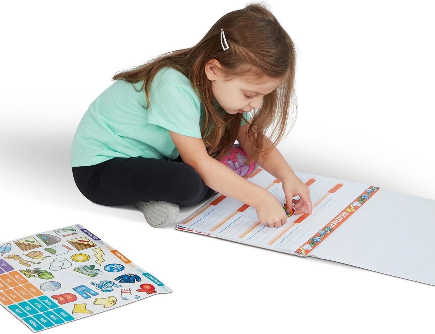 imageMelissa ampamp Doug First Words Activity Pad  288 Stickers to Match