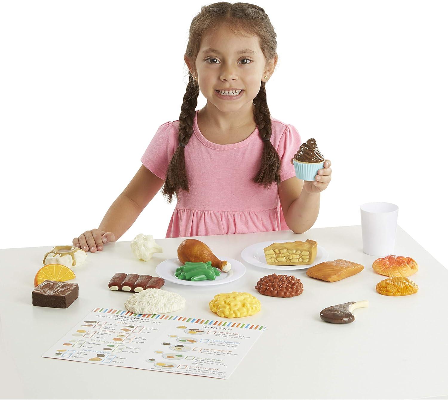 imageMelissa ampamp Doug Food Fun Combine ampamp Dine Dinners  Red