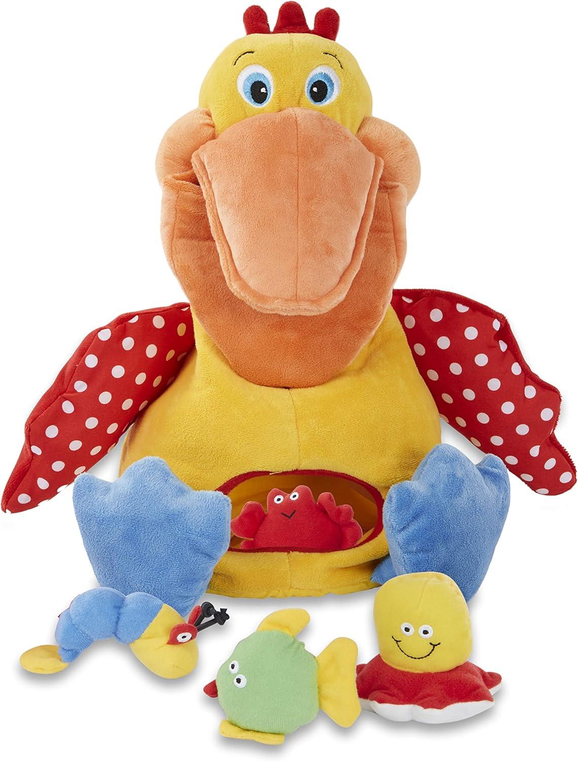 imageMelissa ampamp Doug Ks Kids Hungry Pelican Soft Baby Educational Toykids toy