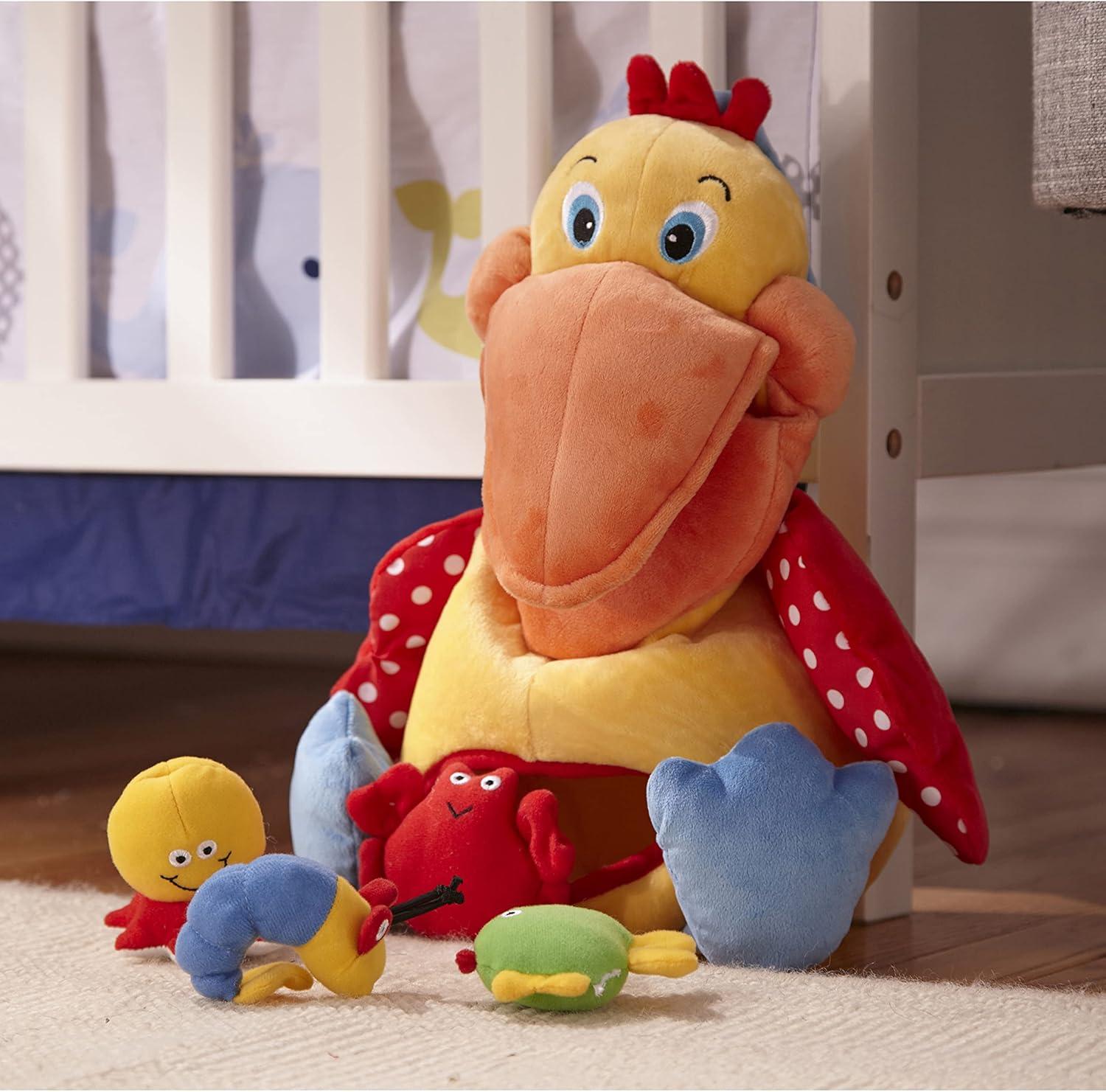 imageMelissa ampamp Doug Ks Kids Hungry Pelican Soft Baby Educational Toykids toy
