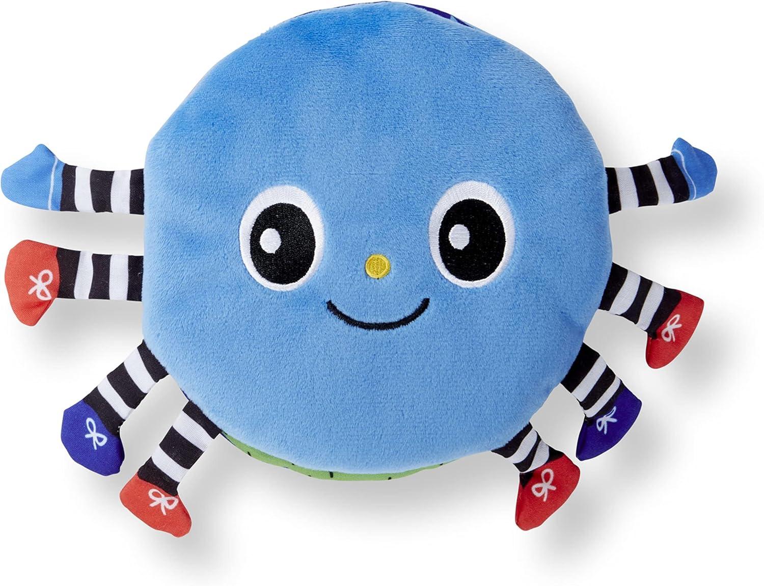 imageMelissa ampamp Doug Ks Kids ItsyBitsy Spider 8Page Soft Activity Book for Babies and Toddlers  Cloth Baby Book And Sensory Toy With Textures To Grasp And Pages To Play Peekaboo Ages 1 Month