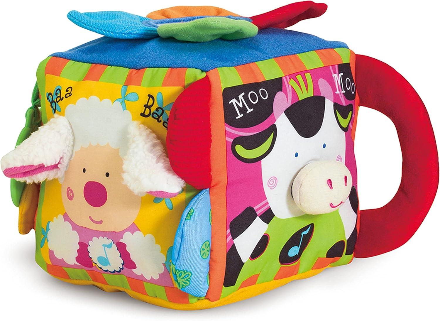imageMelissa ampamp Doug Ks Kids Musical Farmyard Cube Educational Baby ToyStandard Packaging