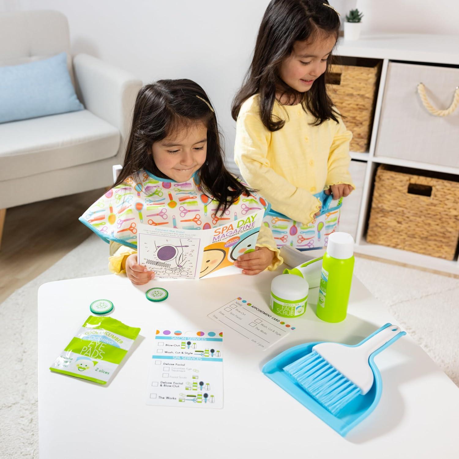 imageMelissa ampamp Doug Love Your Look Pretend Makeup Kit Play Set  16 Pieces for MessFree Pretend Play Does NOT Contain Real CosmeticsSalon  Spa
