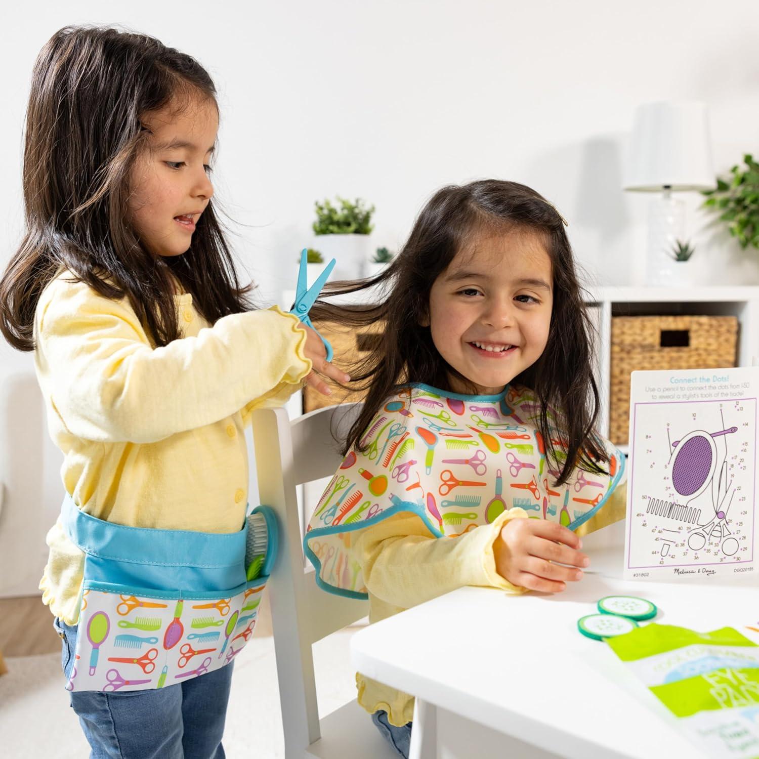 imageMelissa ampamp Doug Love Your Look Pretend Makeup Kit Play Set  16 Pieces for MessFree Pretend Play Does NOT Contain Real CosmeticsSalon  Spa
