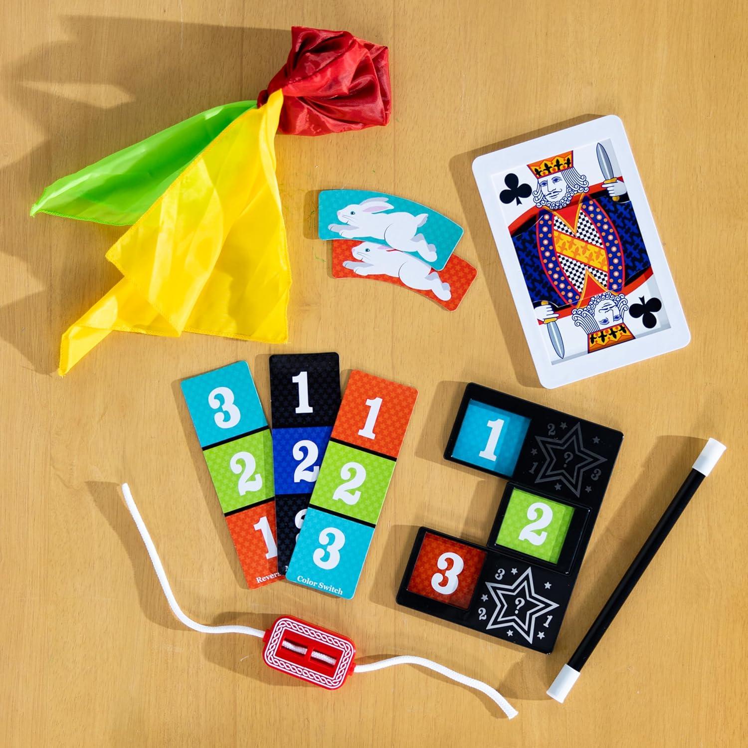imageMelissa ampamp Doug Magic in a Snap Abracadabra Collection Magic Tricks Set 10 pcs