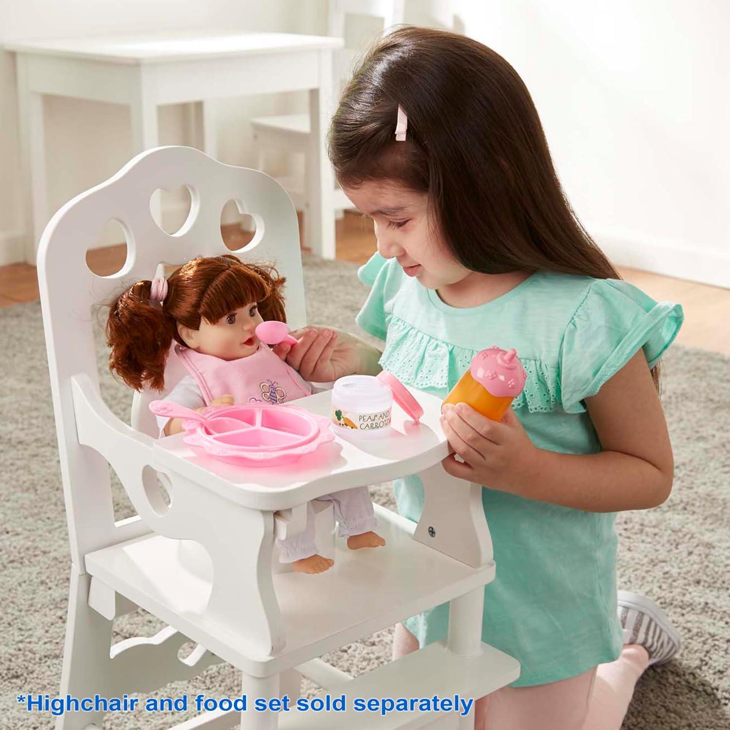 imageMelissa ampamp Doug Mine to Love Brianna 12Inch Soft Body Baby Doll with Hair and Outfit12 inches