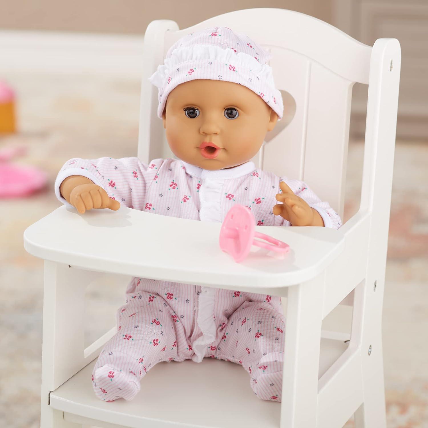 imageMelissa ampamp Doug Mine to Love Mariana 12quot Poseable Baby Doll with Romper HatStandard Packaging