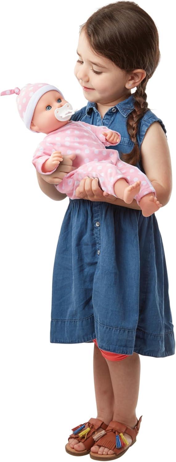 imageMelissa ampamp Doug Mine to Love Twins Luke ampamp Lucy 15 Light SkinTone Boy and Girl Baby Dolls with Rompers Caps Pacifiers  Twin Baby Dolls First Baby Dolls for Toddlers 18 Months and Up