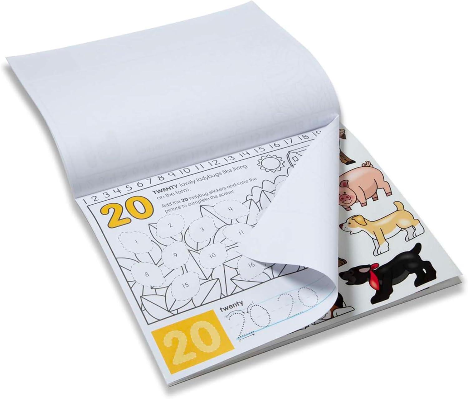 imageMelissa ampamp Doug Numbers Activity Pad
