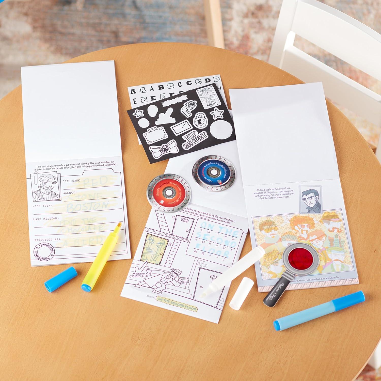 imageMelissa ampamp Doug On The Go Secret Decoder Deluxe Activity Set and Super Sleuth ToyRetail Version