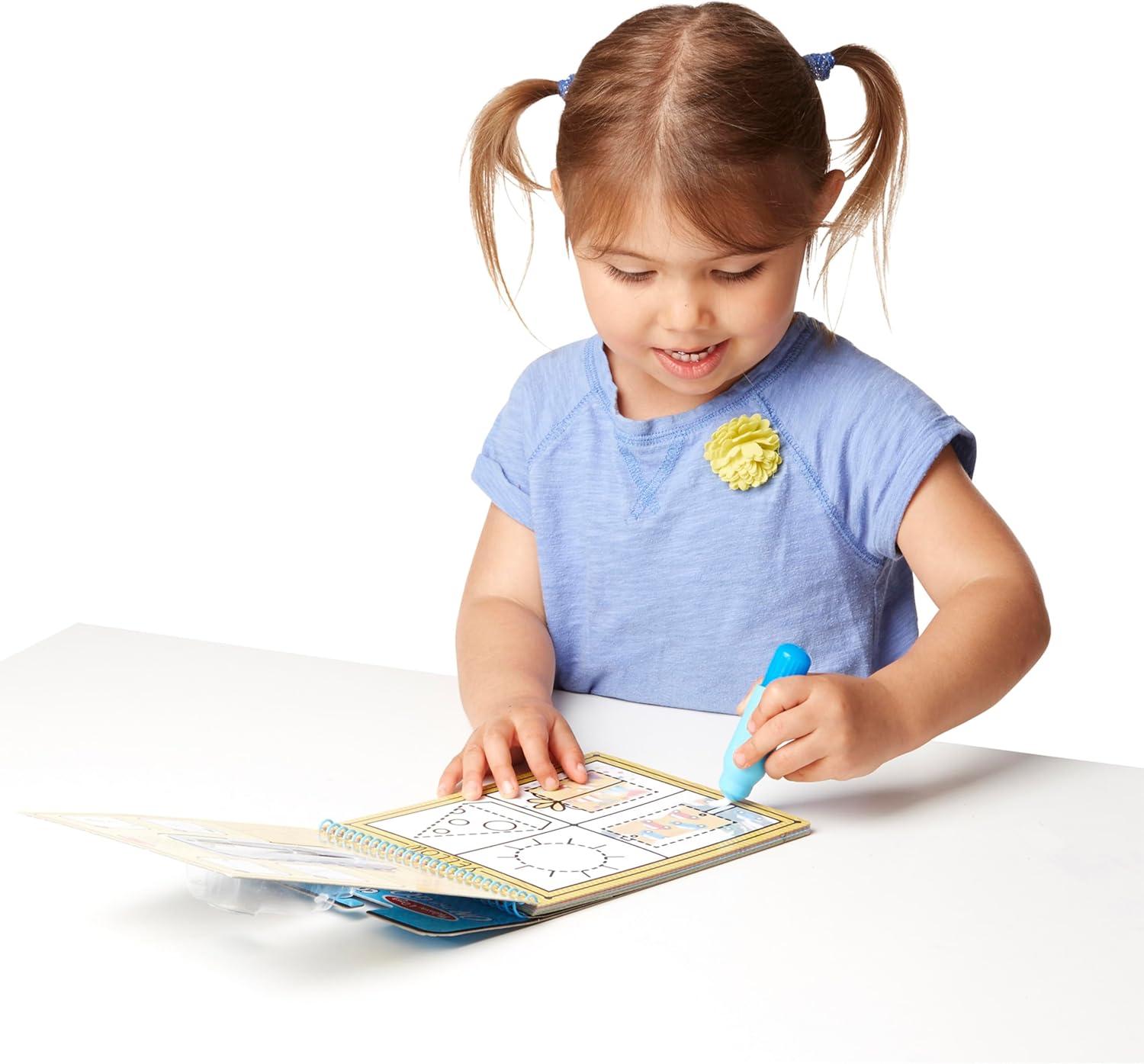 imageMelissa ampamp Doug On The Go Water Wow Reusable WaterReveal Activity Pad  Numbers  FSC CertifiedShapes